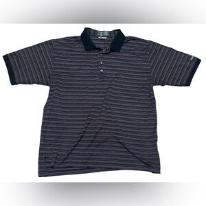 (SOLD) Descente International Collection Golf Polo Men’s M Multicolor Striped